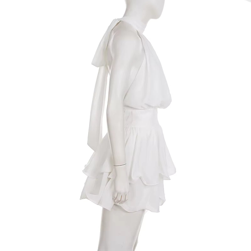 The Monaco Ruffle Mini Dress