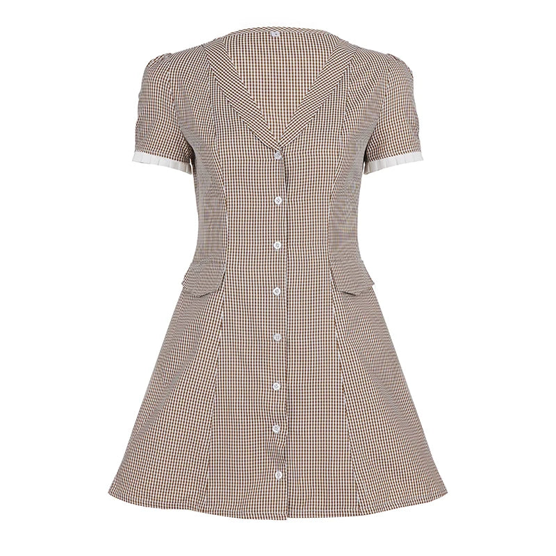 Gingham Muse Mini Dress