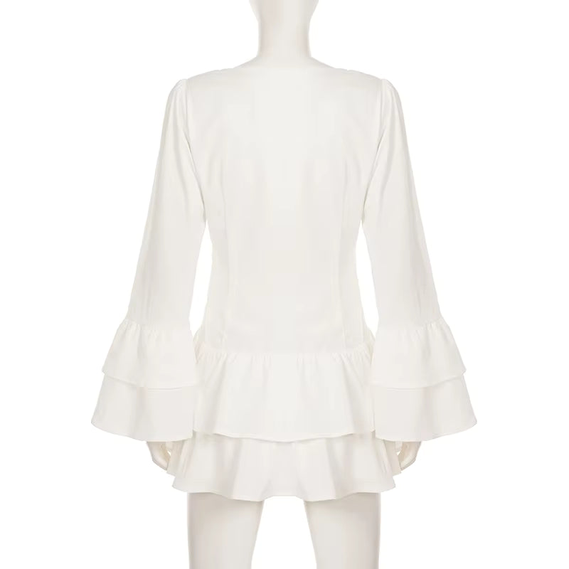 Amore Ruffle Mini Dress