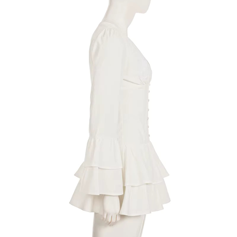 Amore Ruffle Mini Dress
