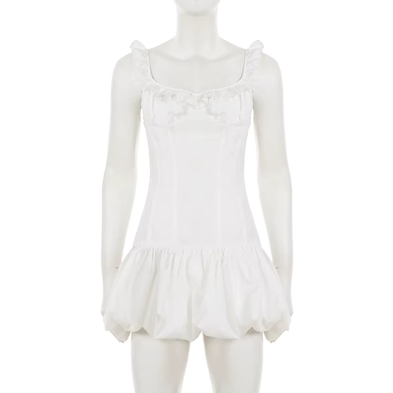 Tulip Kiss Bubble Mini Dress