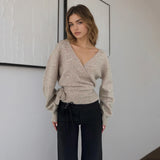 Soft Focus Wrap Sweater