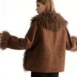 Cocoa After Dark Shag Jacket