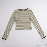 Sage Stripe Second Skin Top
