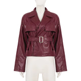 Afterglow Belted Oversized Jacket