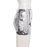 Starlight Dazzle Sequin Mini Skirt