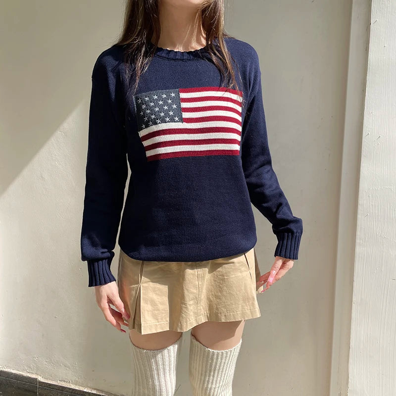 Americana Knit Sweater