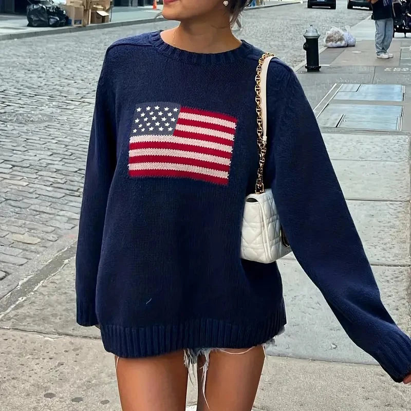 Americana Knit Sweater