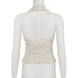 Dolce Dot Halter Top