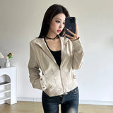 Ivory Rush Zip Jacket