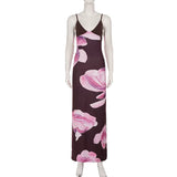 Midnight Bloom Maxi Dress