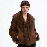 Cocoa After Dark Shag Jacket