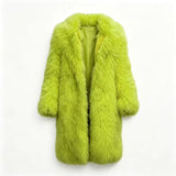 Main Character Energy Faux Fur Coat