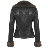 Darkwood Fur Trim Jacket