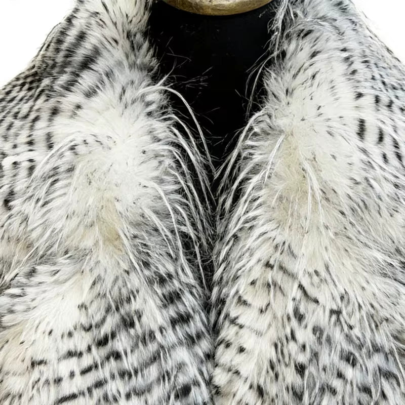 Snowfall Heiress Faux Fur Coat