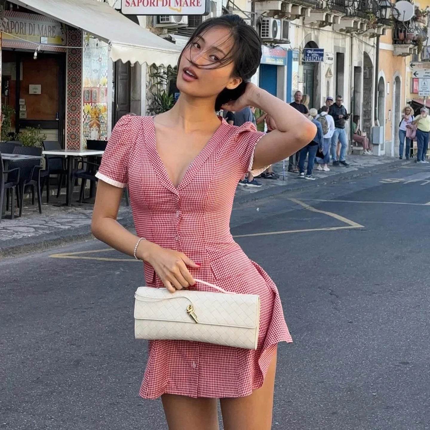 Gingham Muse Mini Dress