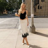 Belle Époque Lace Midi Skirt