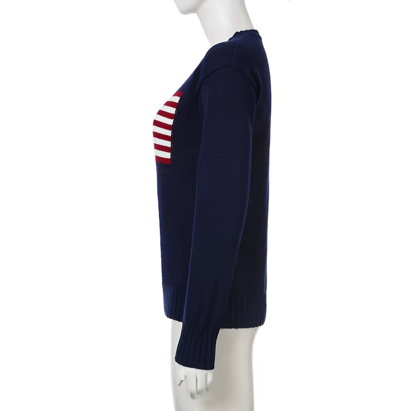 Americana Knit Sweater