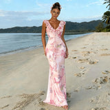 Butterfly Kisses Maxi Dress