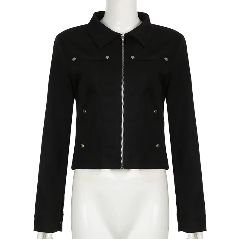 Midnight Hardware Zip Jacket