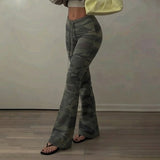 Off Duty Camo Flare Pants