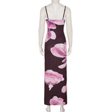 Midnight Bloom Maxi Dress