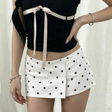 Dotty About You Mini Skirt