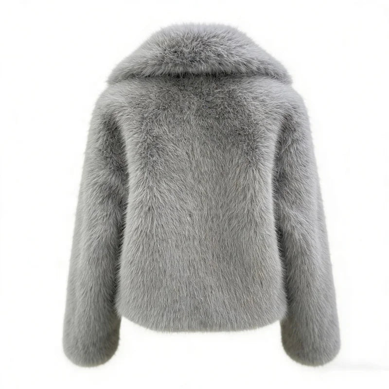 Soft Launch Heiress Faux Fur Jacket