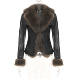 Darkwood Fur Trim Jacket