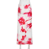 Hibiscus Heat Maxi Skirt