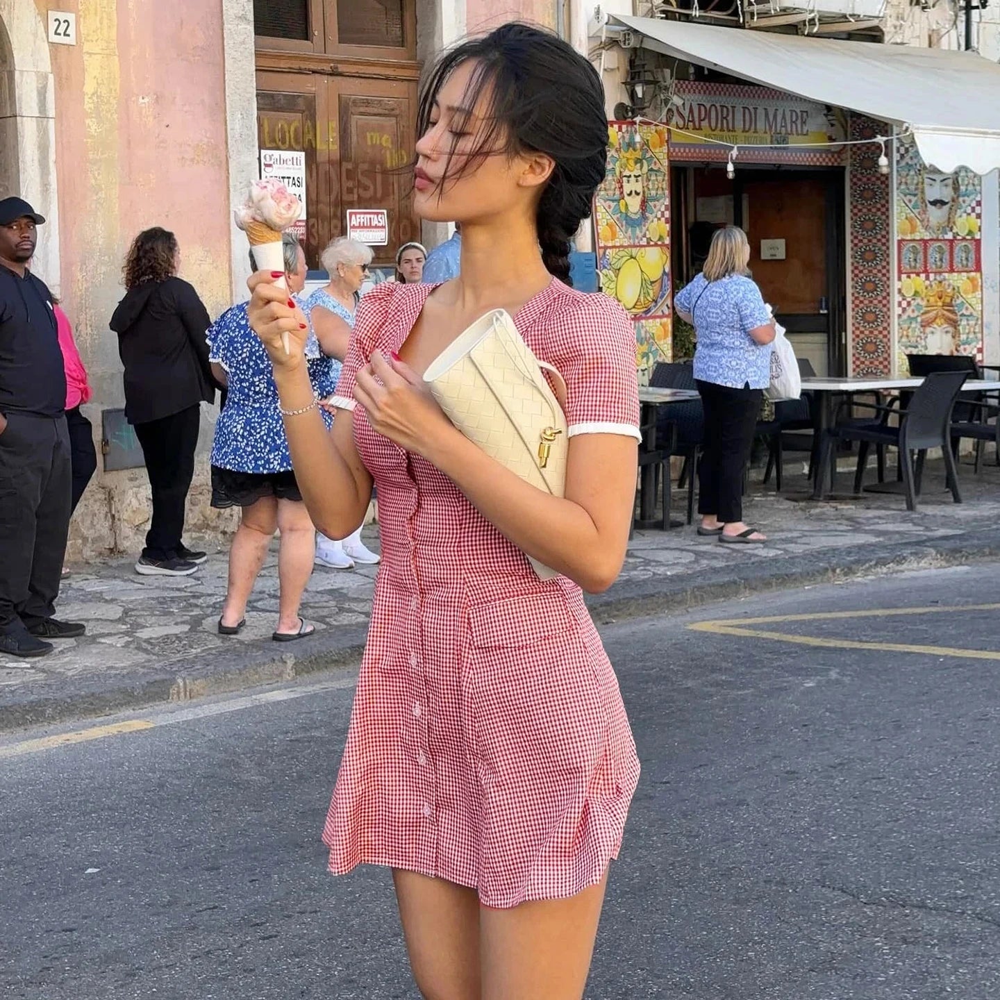 Gingham Muse Mini Dress
