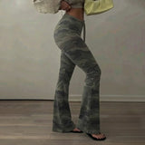 Off Duty Camo Flare Pants