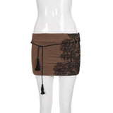Midnight Mocha Lace Set