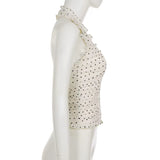 Dolce Dot Halter Top