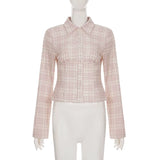 Riviera Plaid Corset Shirt