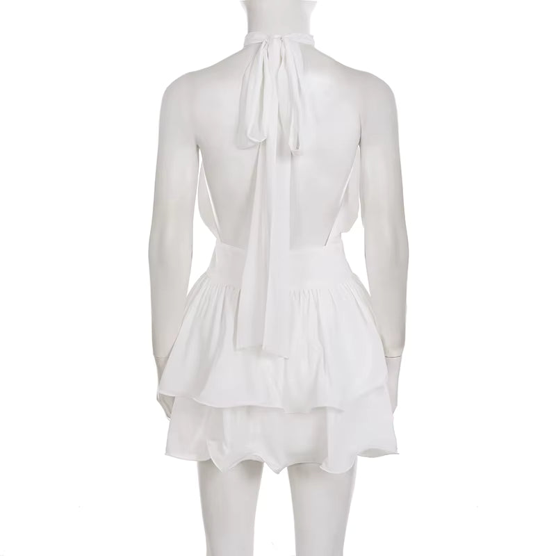 The Monaco Ruffle Mini Dress