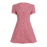 Gingham Muse Mini Dress