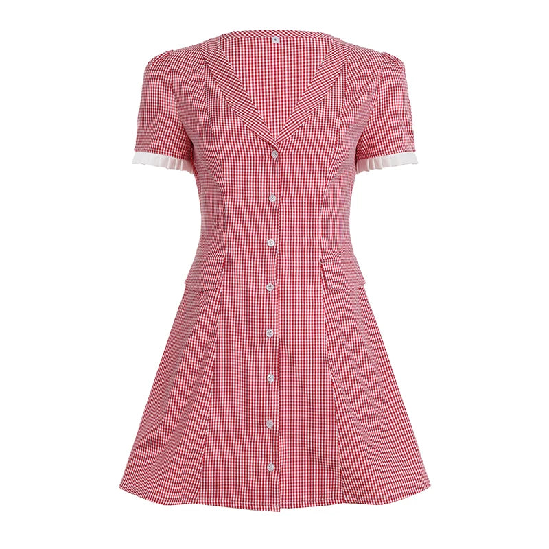 Gingham Muse Mini Dress