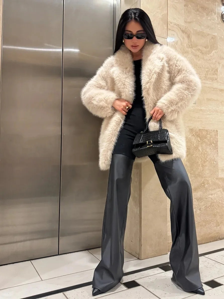 Penthouse Princess Faux Fur Coat