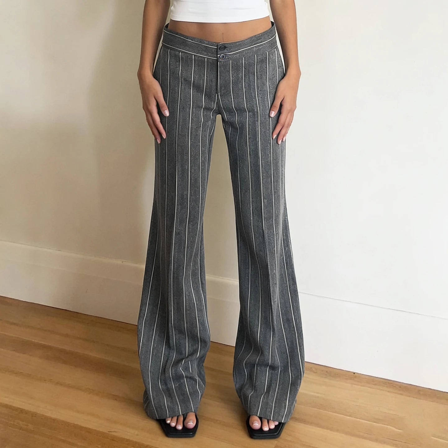 City Line Pinstripe Pants