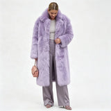 Main Character Energy Faux Fur Coat