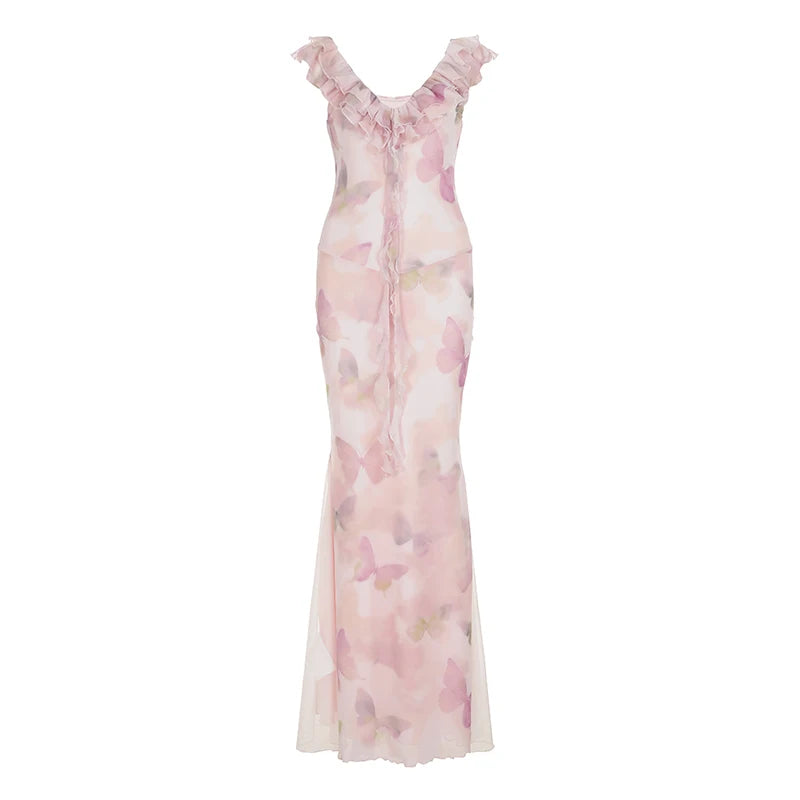 Butterfly Kisses Maxi Dress