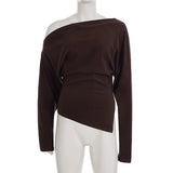 Off Duty Asymmetrical Muse Top