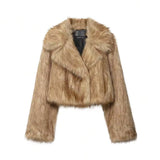Golden Hour Faux Fur Jacket