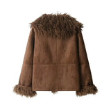 Cocoa After Dark Shag Jacket