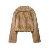 Golden Hour Faux Fur Jacket