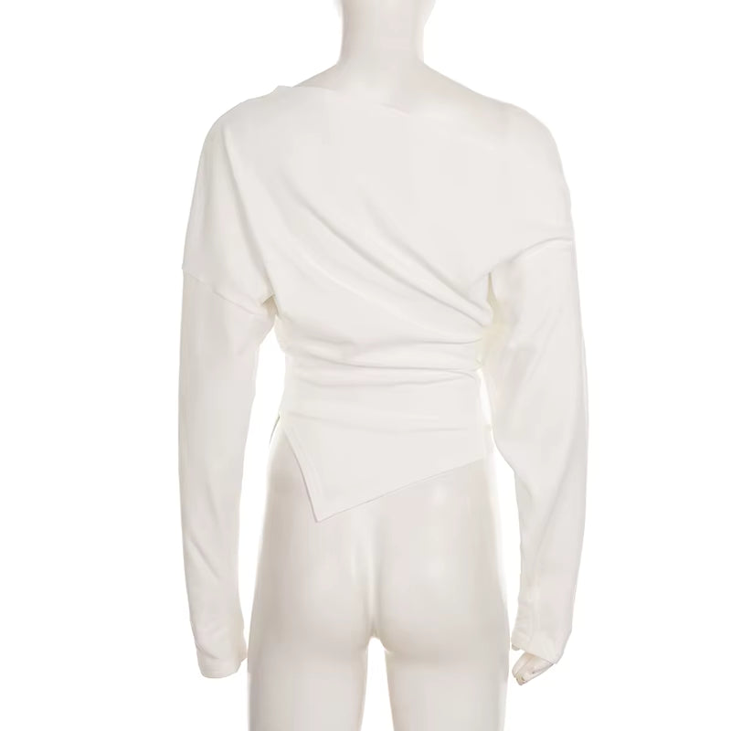 Off Duty Asymmetrical Muse Top