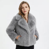 Soft Launch Heiress Faux Fur Jacket