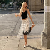 Belle Époque Lace Midi Skirt
