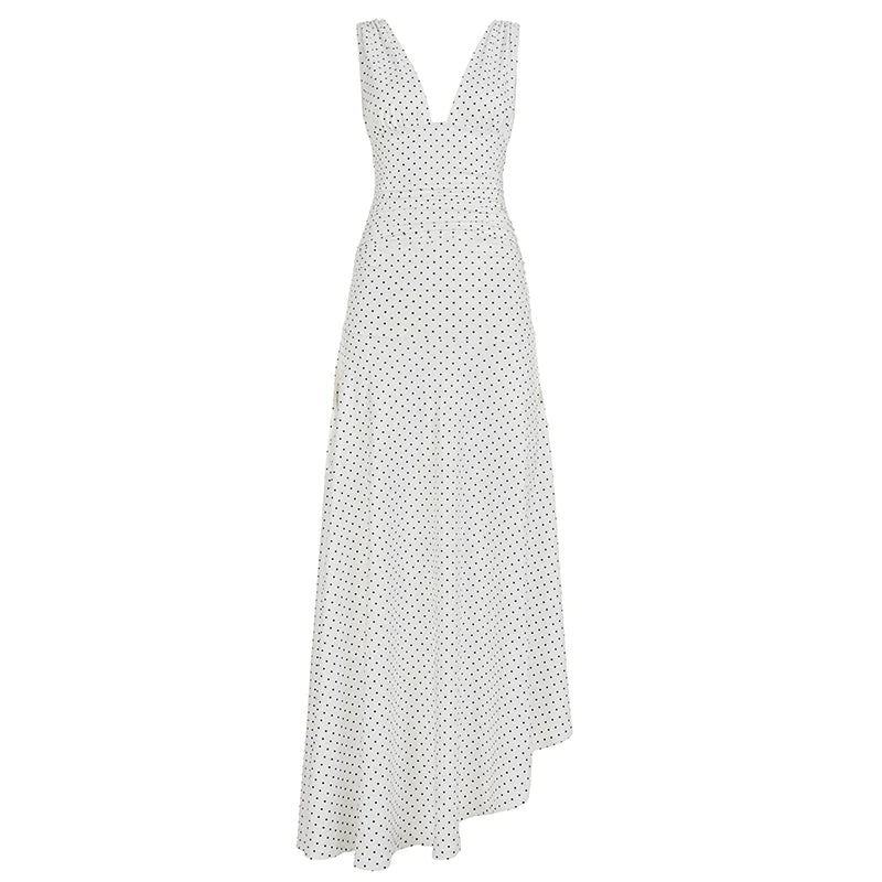 The Colette Polka Dot Maxi Dress